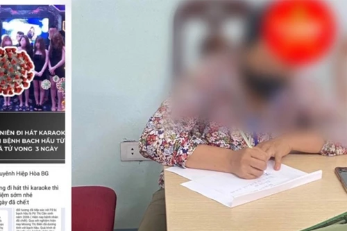 Xử phạt trường hợp đăng tin sai sự thật về bệnh bạch hầu