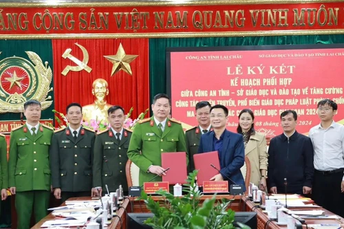 Bộ Công an - Bộ Giáo dục và Đào tạo phối hợp phòng, chống ma túy