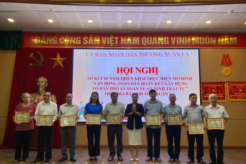 Lan tỏa các biện pháp nâng cao ý thức cảnh giác phòng ngừa tội phạm trong nhân dân