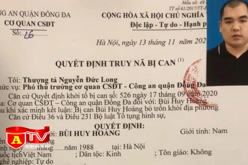 Truy nã đối tượng lăng mạ, tấn công cảnh sát