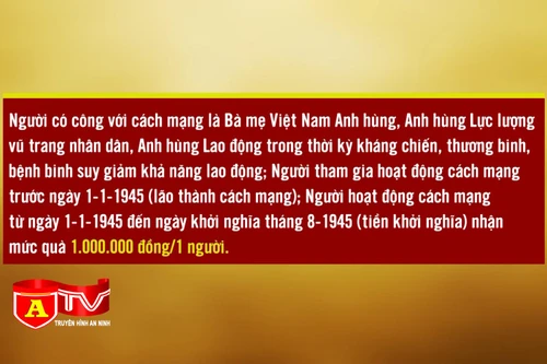 TP Hà Nội sẽ tặng quà hơn 800.000 trường hợp chính sách dịp Tết Nguyên đán