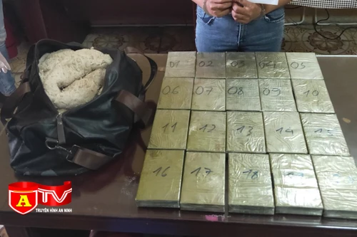 Hà Nội: Khám phá đường dây vận chuyển trái phép 20 bánh ma túy