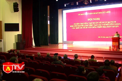 Nâng cao nhận thức phòng chống cháy nổ tại các cơ sở thờ tự