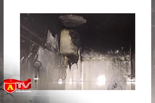 Cảnh báo cháy nổ thiết bị sưởi, bình nóng lạnh vào mùa đông