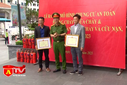 Ra mắt mô hình "Chung cư an toàn PCCC" tại toà nhà Lotte