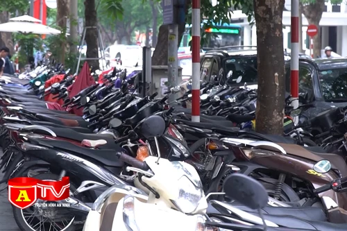 Xử lý nghiêm các điểm trông giữ xe vi phạm tại quận Hoàn Kiếm 