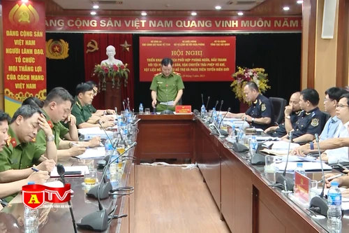 Cao điểm đấu tranh với tội phạm mua bán, vận chuyển trái phép vũ khí vật liệu nổ, công cụ hỗ trợ và pháo qua biên giới