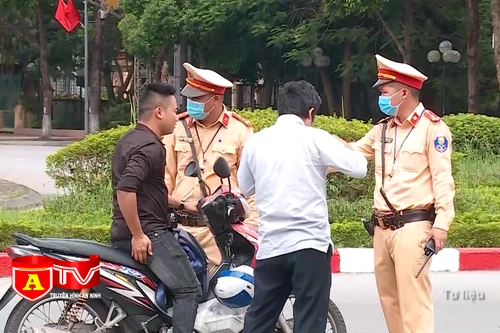 Phát hiện, xử lý hơn 500 trường hợp vi phạm Luật Giao thông