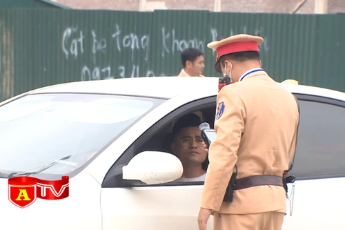 Phát hiện, xử lý 619 trường hợp vi phạm Luật Giao thông