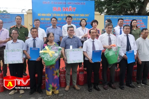 Phủ kín mô hình "Tổ liên gia an toàn phòng cháy, chữa cháy” trên quận Cầu Giấy