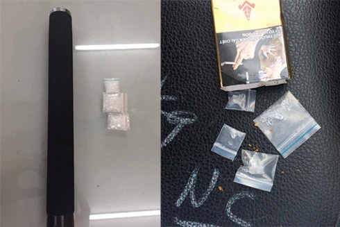 Nhìn thấy CSGT, người đàn ông quay xe ngược đường bỏ chạy vì mang theo ma túy