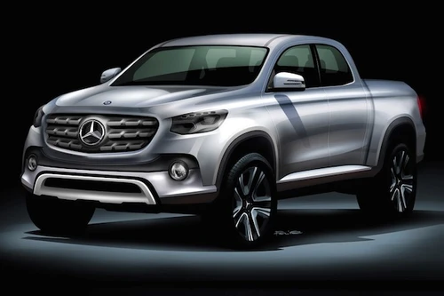 Xe bán tải của Mercedes sẽ mang phong cách cao cấp