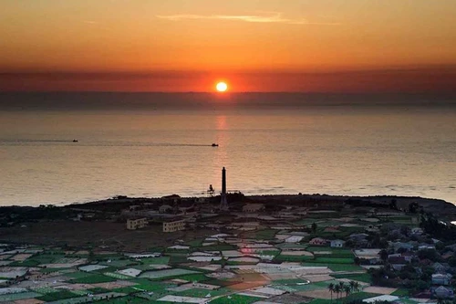 [Ảnh] Ngắm đảo Lý Sơn từ... những cánh dù lượn