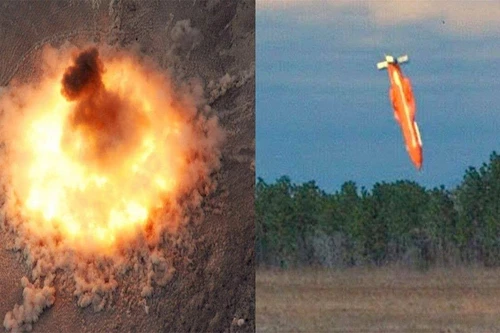 Oanh tạc cơ B-2 ném liền 6 quả siêu bom GBU-57 xuống trung tâm hạt nhân Fordow