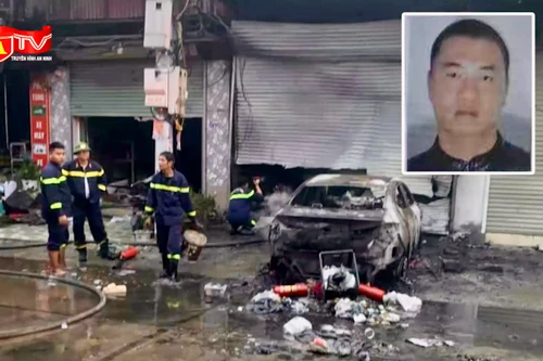 Truy bắt nghi phạm phóng hỏa đốt nhà ở Bắc Giang