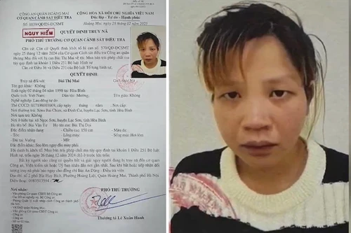 Truy nã Bùi Thị Mai tội mua bán trái phép chất ma túy