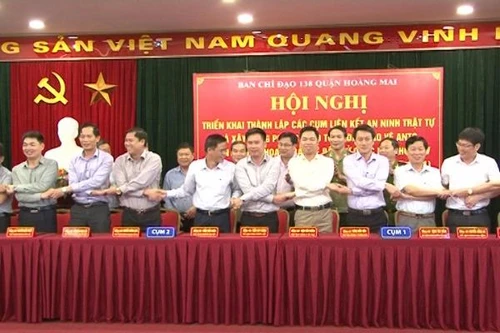 Xây dựng thế trận khép kín địa bàn đảm bảo ANTT 