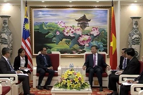 Bộ trưởng Bộ Công an Tô Lâm tiếp Đại sứ Malaysia và Đại sứ Philippines