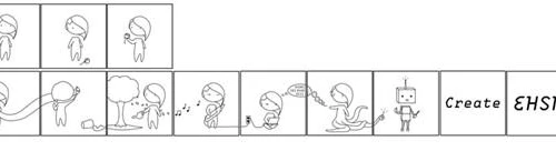 Truyện tranh trên một sợi tóc