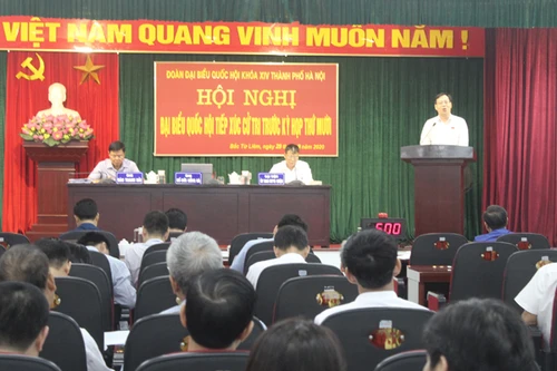 Nhiều vấn đề liên quan đến đất đai, giải phóng mặt bằng được cử tri kiến nghị