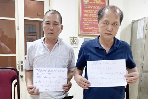 Tinh vi thủ đoạn giấu ma túy trong thùng sơn