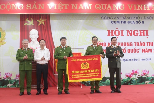Đi đầu trong phong trào thi đua của Công an thành phố Hà Nội