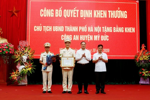 Công an huyện Mỹ Đức, Hà Nội: Tri ân lực lượng Công an xã bán chuyên trách 