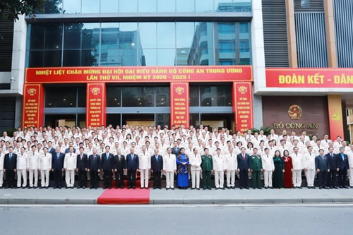 Thủ tướng Nguyễn Xuân Phúc và nhiều lãnh đạo Đảng, Nhà nước dự Đại hội Đảng bộ Công an Trung ương