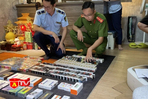 Phát hiện nhiều mặt hàng mỹ phẩm, thuốc lá điện tử không rõ nguồn gốc xuất xứ