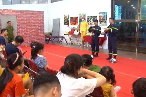 Đa dạng hình thức tuyên truyền an toàn PCCC cho trẻ em 