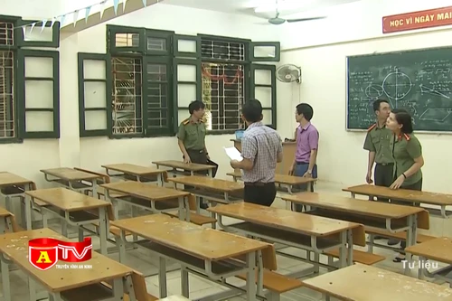 Sẵn sàng đảm bảo an ninh, an toàn cho các kỳ thi