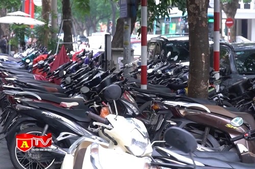 Hơn 500 điểm trông giữ xe ở Hà Nội bị xử phạt