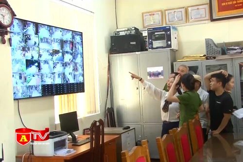 Ra mắt tổ liên gia an toàn PCCC, Điểm chữa cháy công cộng và mô hình camera an ninh