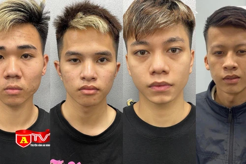 Khởi tố nhóm đối tượng mang kiếm diễu phố, gây rối tự công cộng