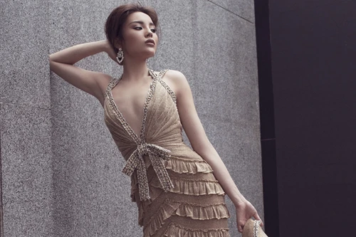 Ngỡ ngàng trước phong cách mới đầy gợi cảm của Hoa hậu Kỳ Duyên