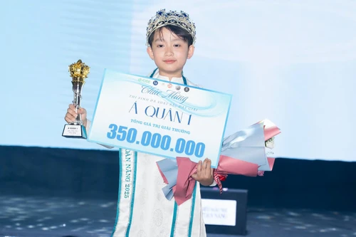 Cậu bé xứ Thanh - Dương Tuấn Anh trở thành Á quân 1 "Siêu mẫu nhí toàn năng 2025" 