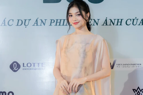 Á hậu Huỳnh Minh Kiên lần đầu đóng phim điện ảnh