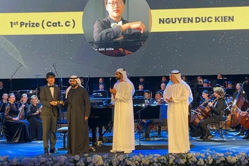 Tài năng trẻ Nguyễn Đức Kiên giành giải Nhất cuộc thi Piano danh tiếng quốc tế Fujairah 2025