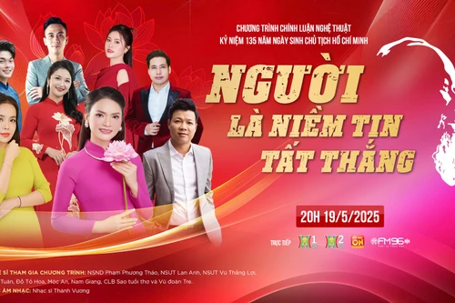 Nhiều tư liệu quý giá về Bác Hồ trong chương trình "Người là niềm tin tất thắng" do Đài Hà Nội thực hiện