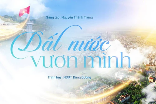 Nhạc sĩ Nguyễn Thành Trung ra mắt chùm 3 ca khúc đặc biệt mừng Đảng, mừng Xuân, mừng đất nước đổi mới