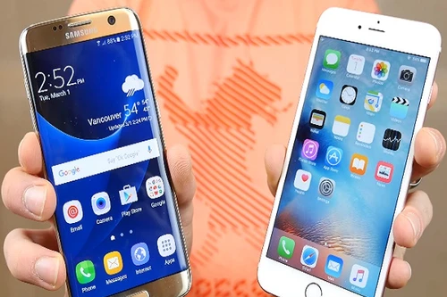 Thử độ bền trên iPhone 6S Plus và Galaxy S7 edge