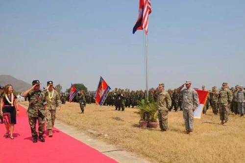 Mỹ và Campuchia khai mạc diễn tập "Người gác đền Angkor 2016"