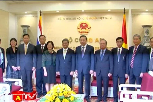 Bộ trưởng Bộ Công an Tô Lâm tiếp Tổng Thư ký Hội đồng An ninh quốc gia Thái Lan 