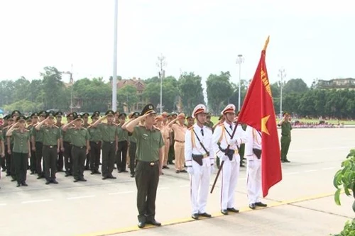 Tuổi trẻ Công an Thủ đô dâng lên Bác những chiến công 