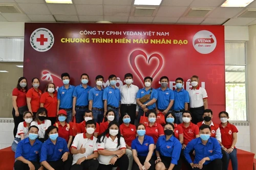 Vedan Việt Nam tổ chức chương trình hiến máu nhân đạo