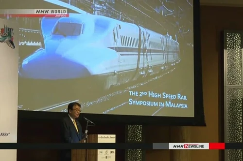 Nhật Bản quảng bá tàu siêu tốc ở Malaysia
