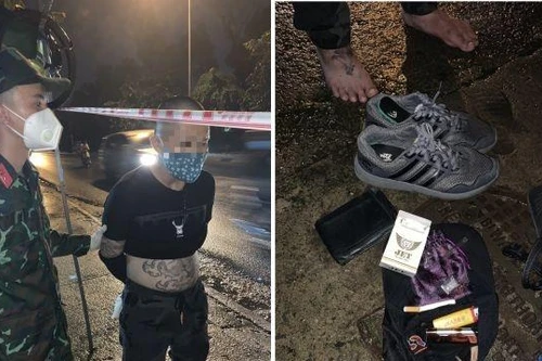 Giấu ma túy trong cạp quần, ví da để thông chốt phòng chống Covid-19