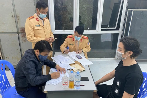 Cảnh sát giao thông Hà Nội nâng cấp độ phục vụ người dân trong khâu xử lý vi phạm 