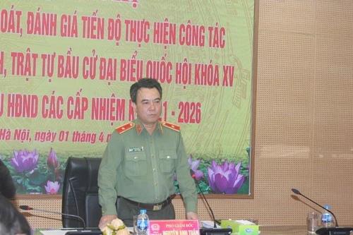 Công an Hà Nội: Quyết tâm đảm bảo tuyệt đối an toàn công tác bầu cử Quốc hội, HĐND các cấp