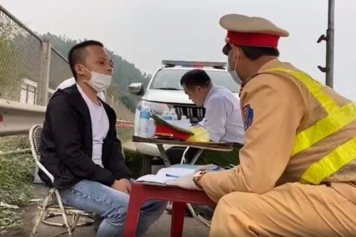 Phát hiện thêm lái xe sử dụng ma túy trên cao tốc